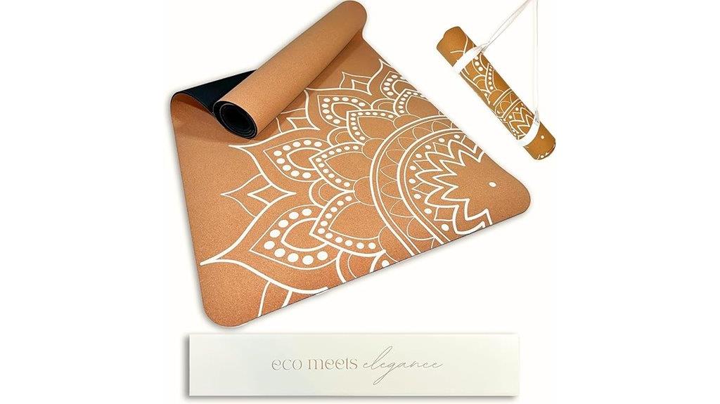 premium cork yoga mat