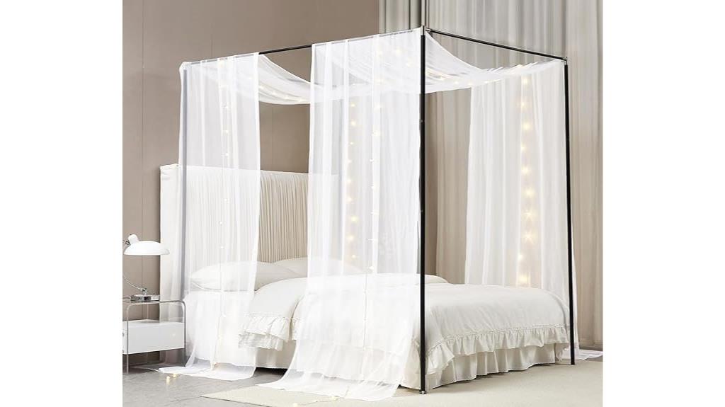 princess bed canopy curtains