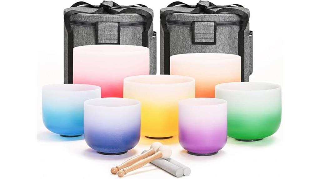 quartz crystal singing bowls