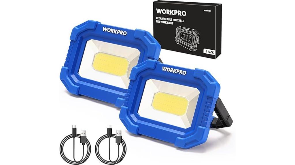 rechargeable magnetic led worklights