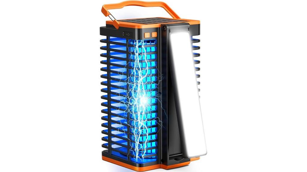 rechargeable solar mosquito trap