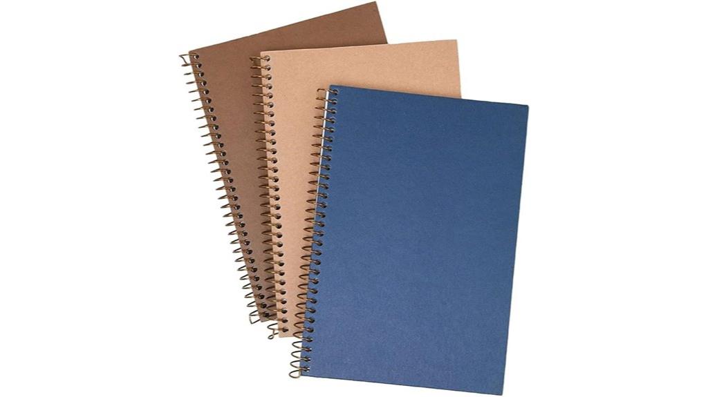 recycled junior notebook set