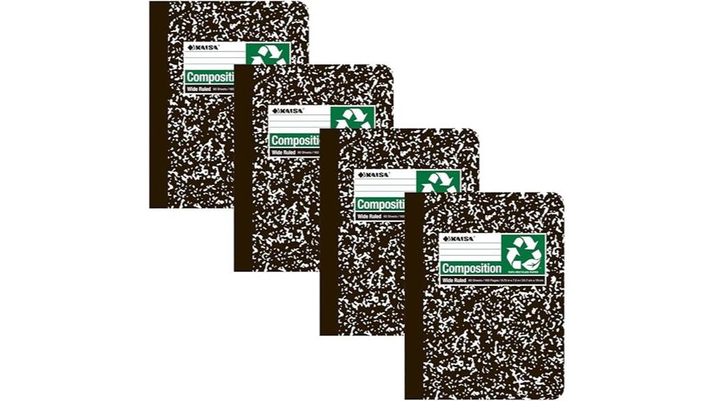 recycled notebook 80 sheets