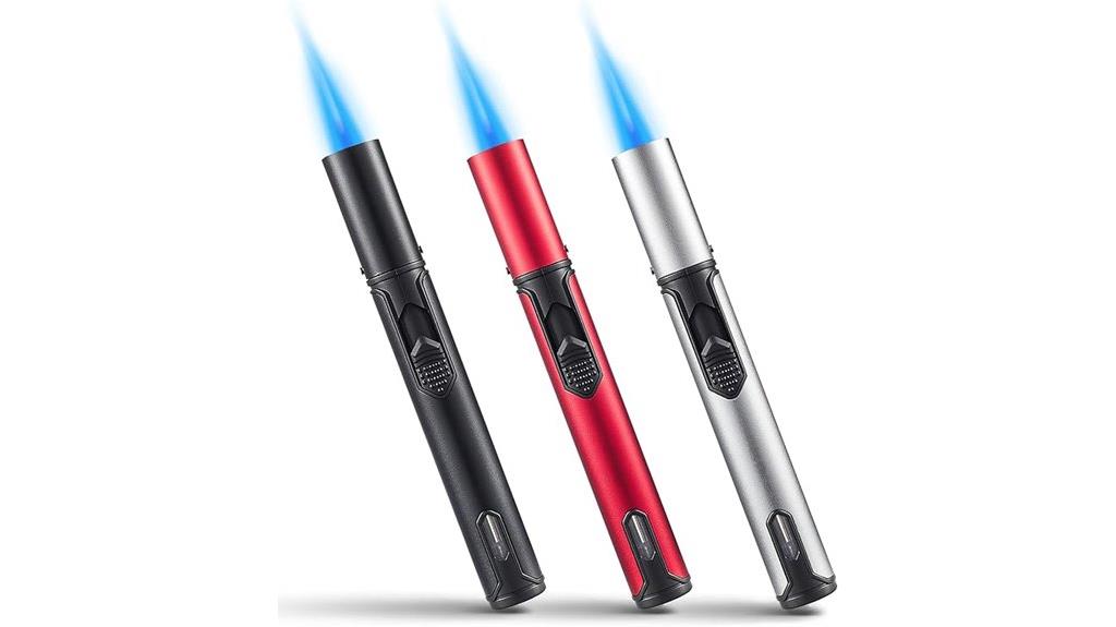 refillable torch lighter set