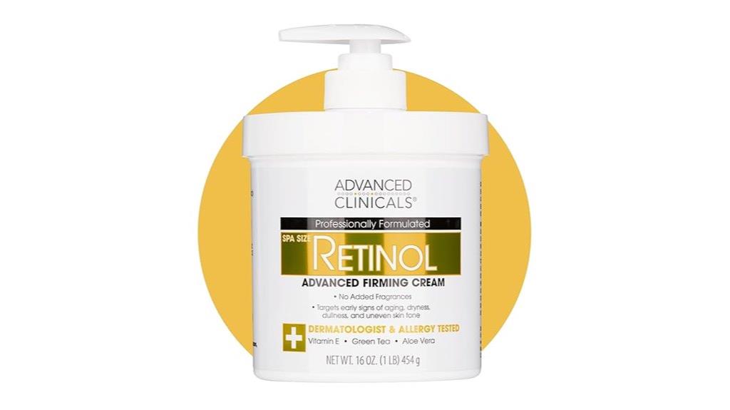 retinol body and face
