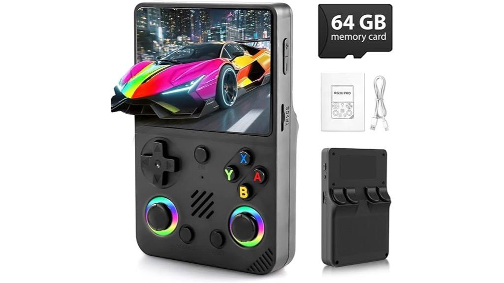 retro handheld gaming device