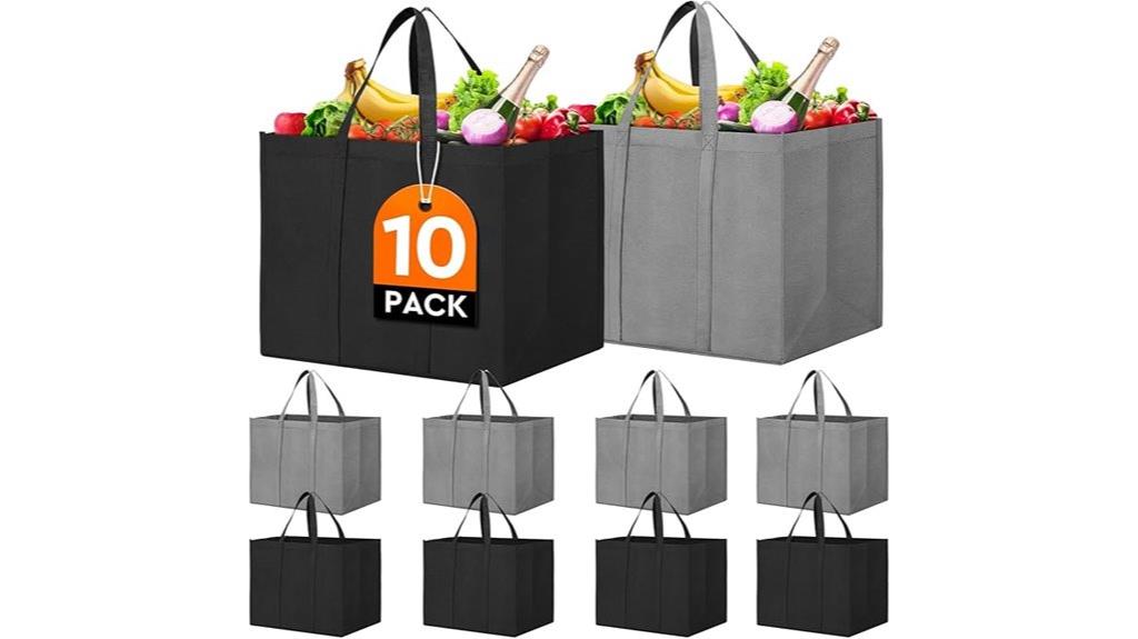 reusable large foldable totes