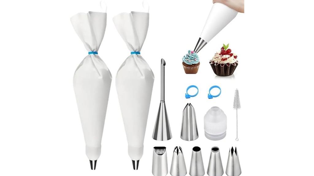 reusable piping bag set