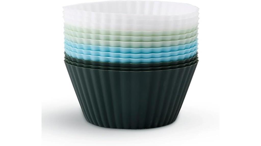 reusable silicone baking cups