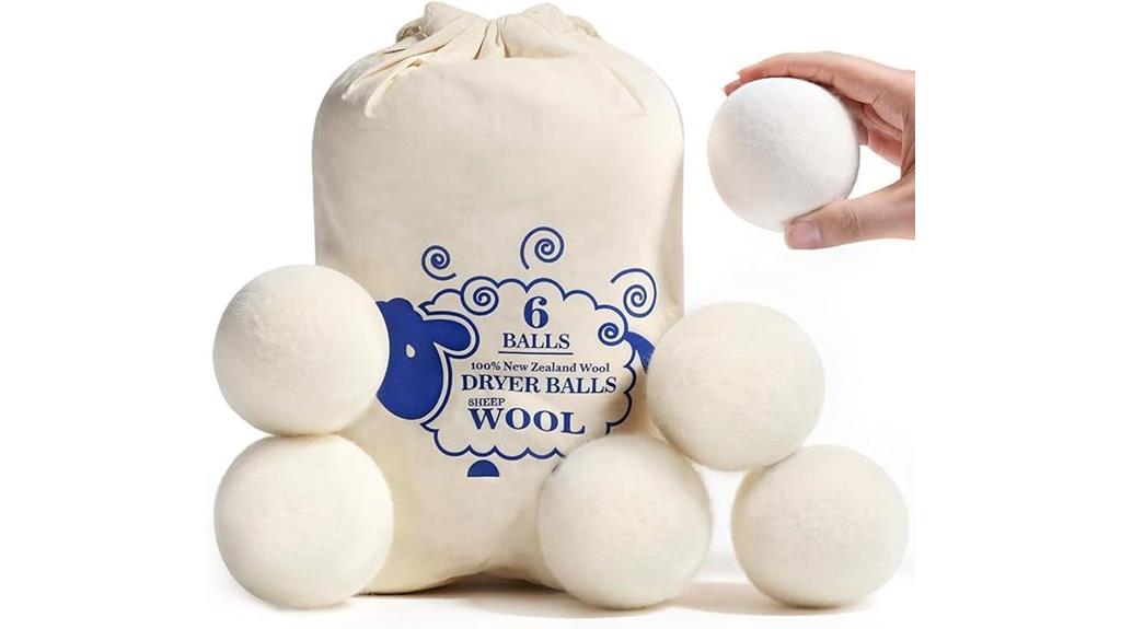 reusable wool laundry balls