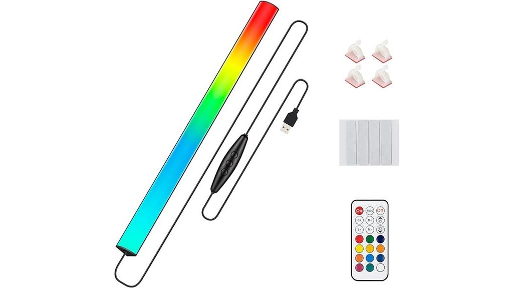 rgb desk led light