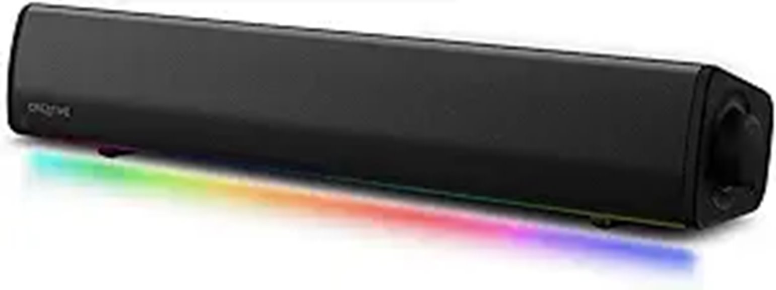 rgb gaming soundbar