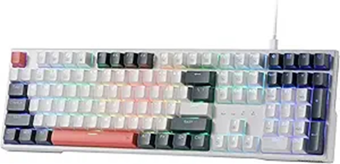 rgb mechanical gaming keyboard