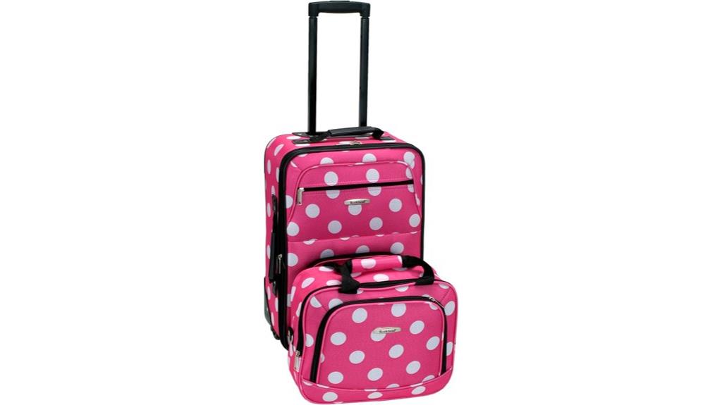 rockland softside luggage set