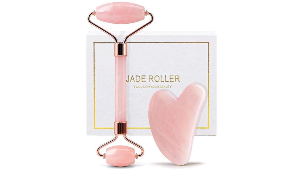 rose quartz facial set