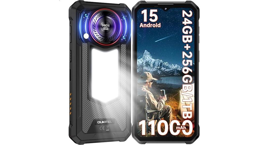 rugged android smartphone 128gb