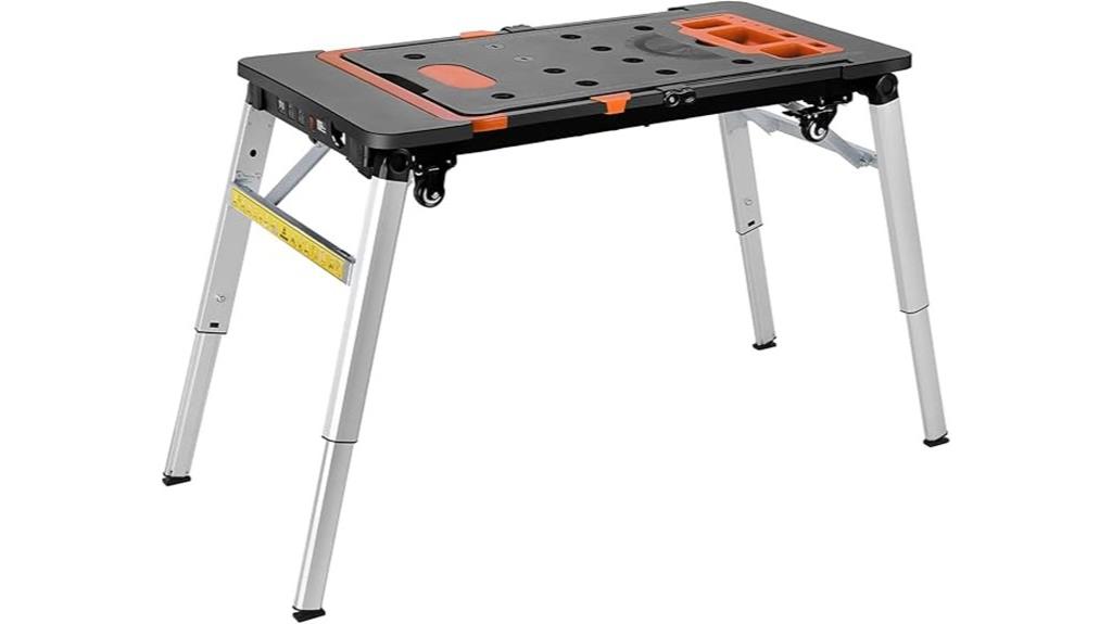 seven in one folding table