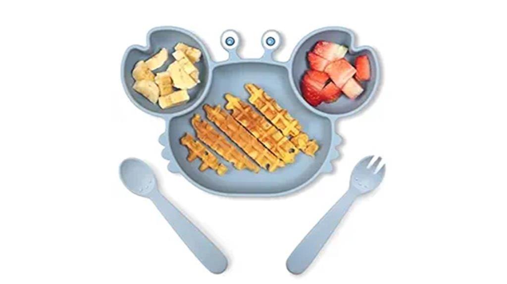 silicone baby suction plates