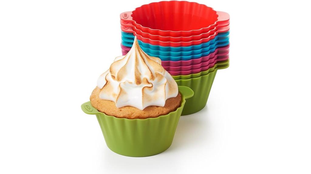 silicone baking cups pack