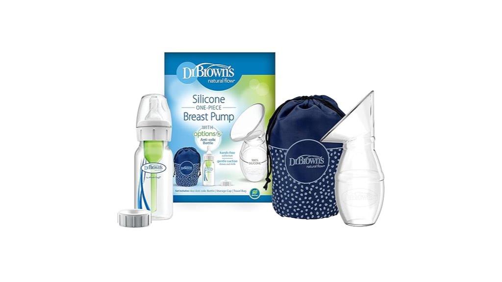 silicone breast pump kit