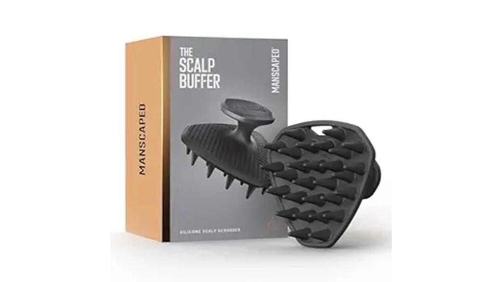 silicone head scrubber massage