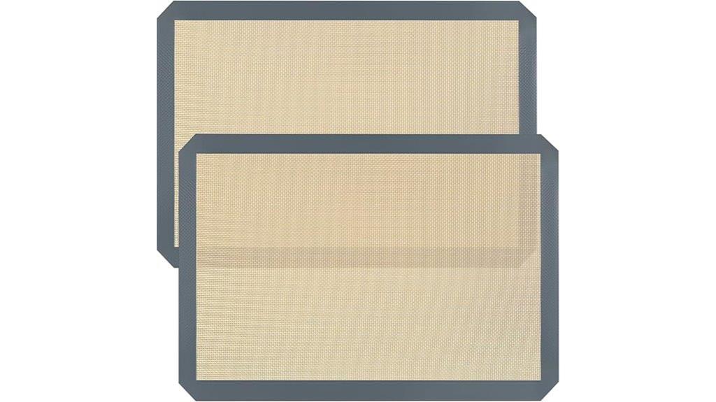 silicone non stick baking sheets