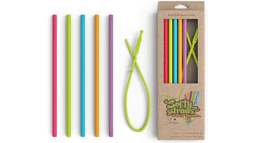 silicone straws for yeti