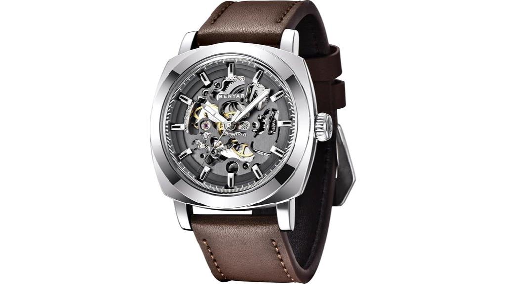 skeleton mechanical watch