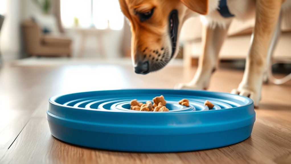 slow feeding dog bowls