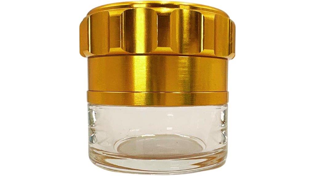 small aluminum spice grinder