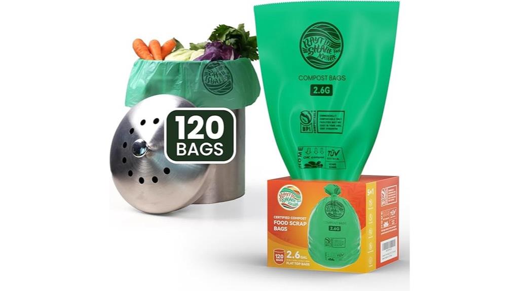 small compostable trash bags