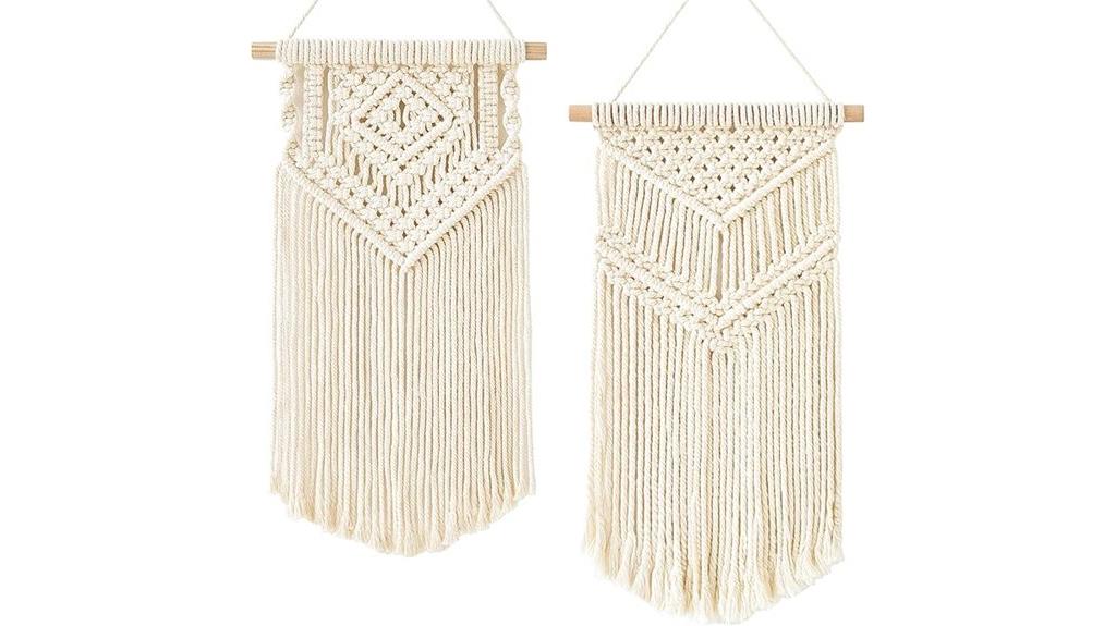 small macrame wall decor