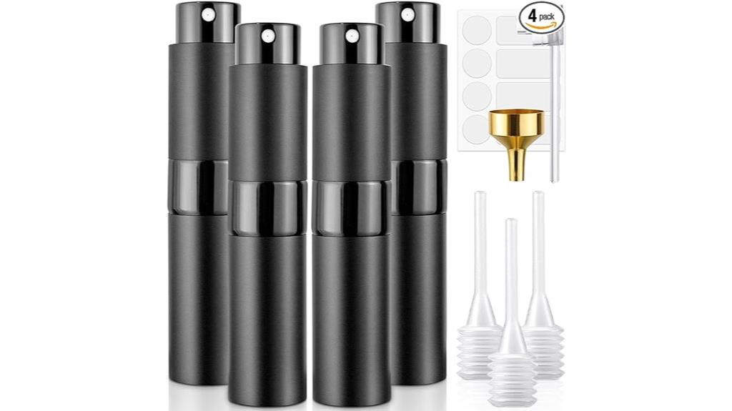 small refillable travel spray