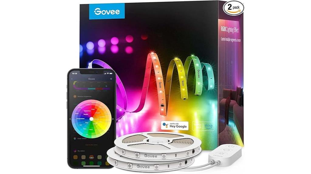 smart wifi rgbic led strips
