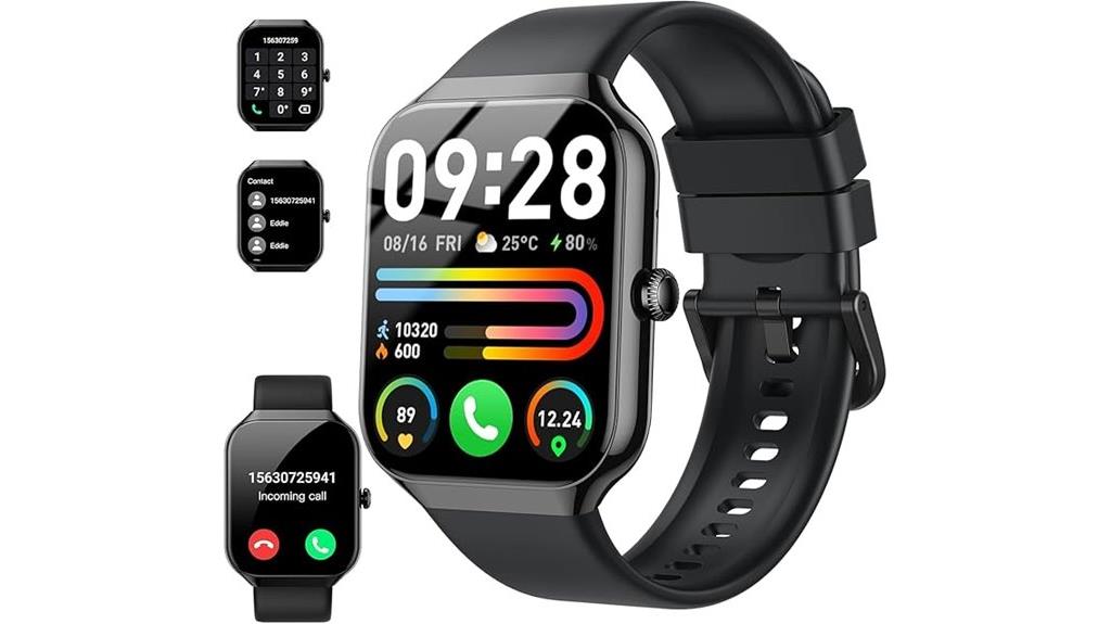 smartwatch with call fitness