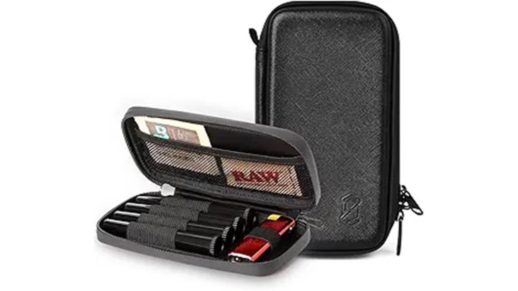 smell proof bag with tubes