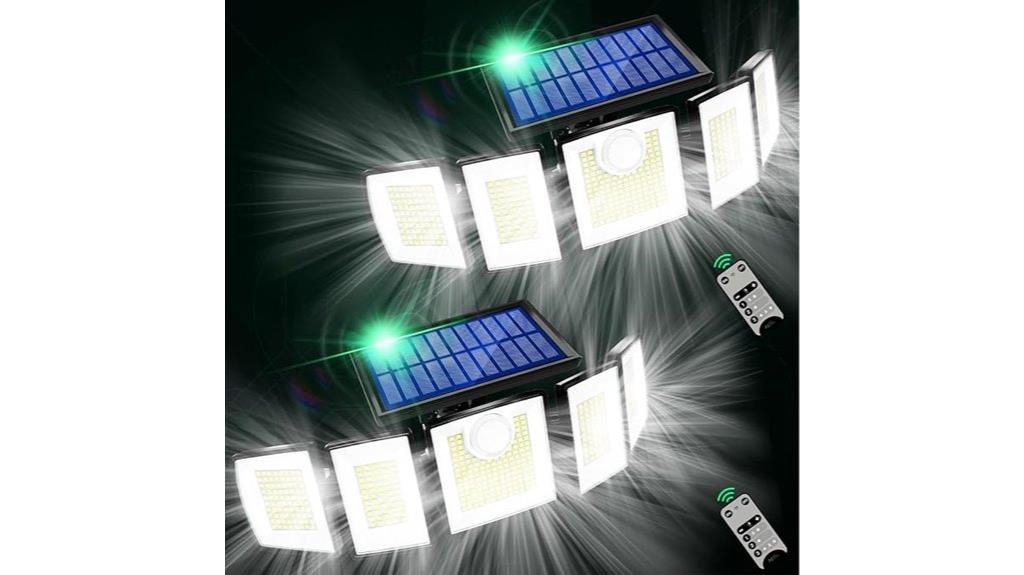 solar motion security lights