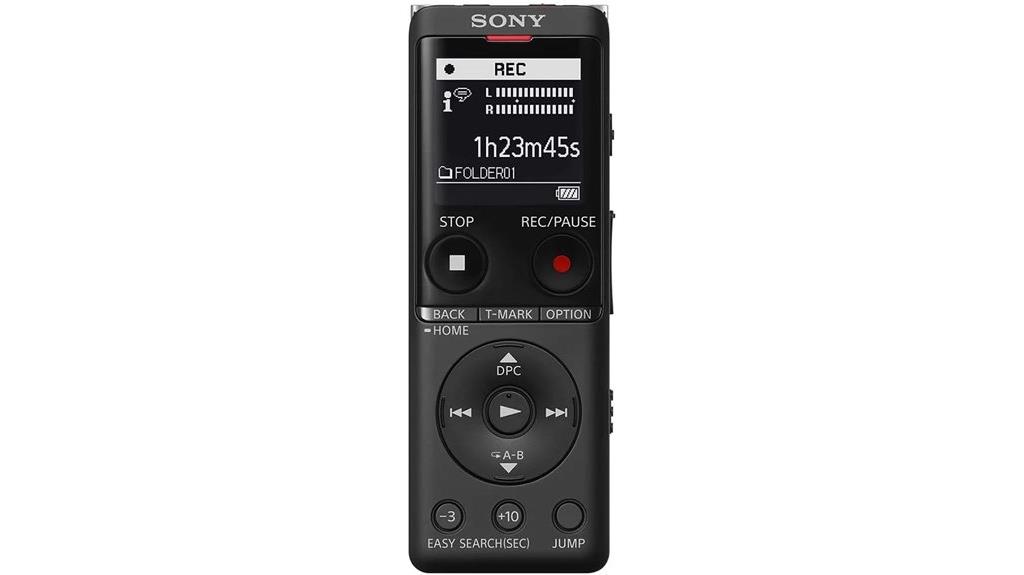 sony portable voice recorder