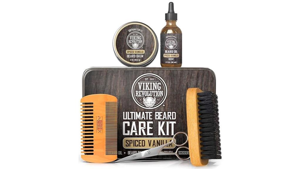 spiced vanilla beard kit