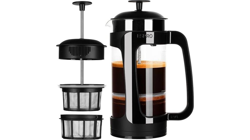 stainless steel french press