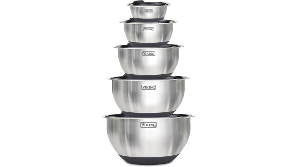 stainless steel mixing bowls
