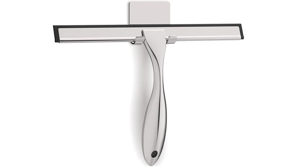 stainless steel shower squeegee
