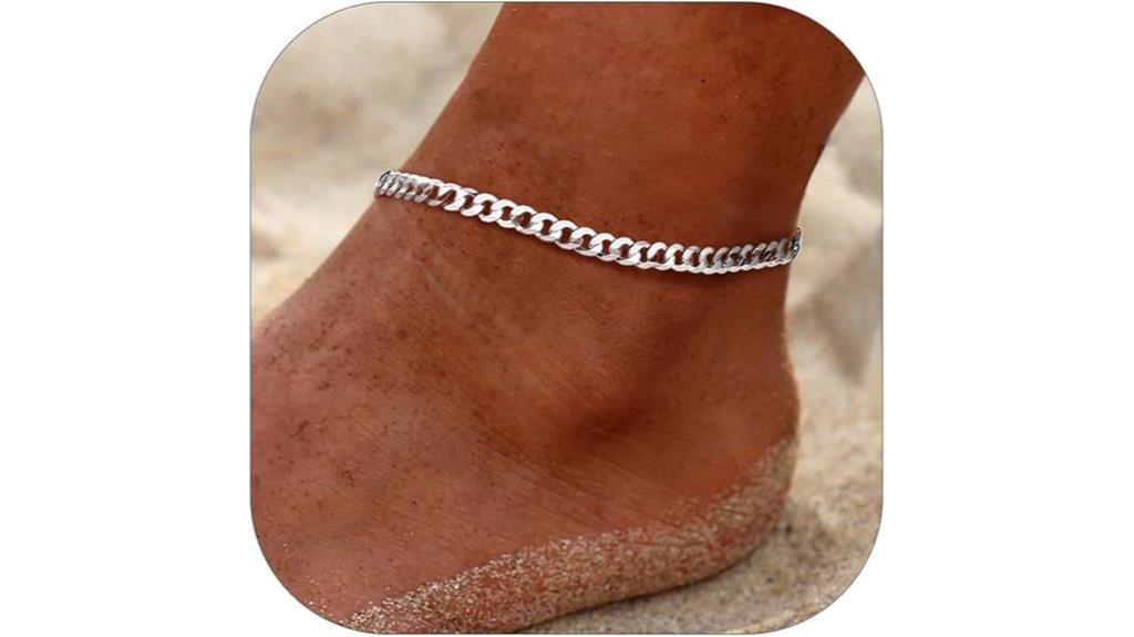 sterling silver women s anklets