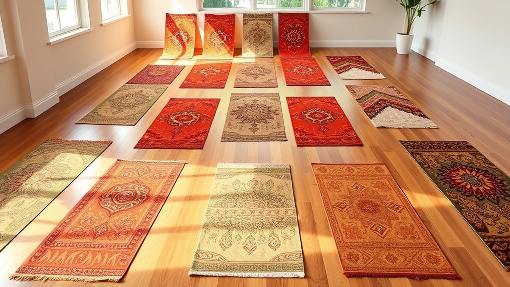 stylish and comfortable yoga mats