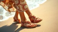 stylish comfortable boho sandals
