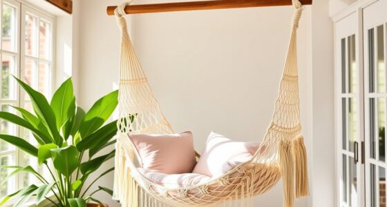 stylish comfortable macram chairs