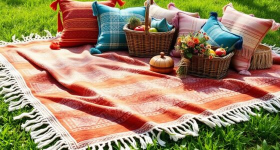 stylish comfortable picnic blankets