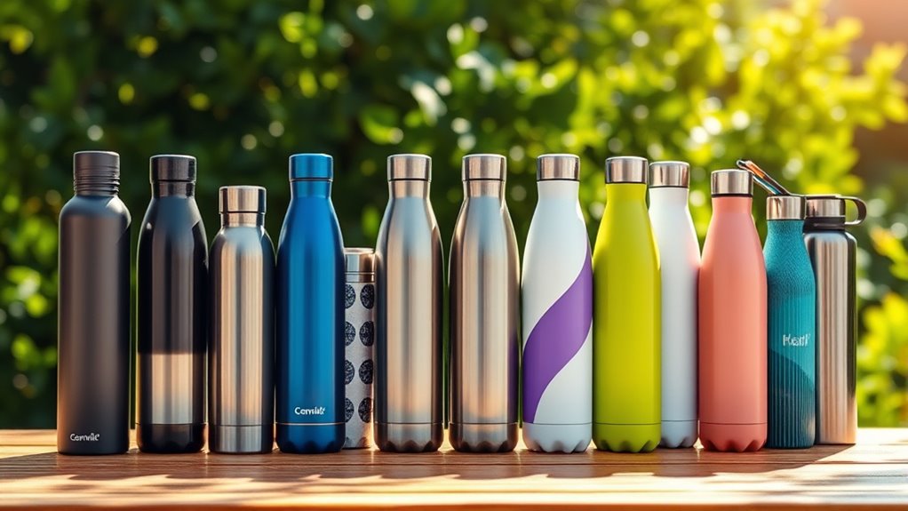 stylish eco friendly water bottles