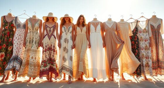 summer boho maxi dresses