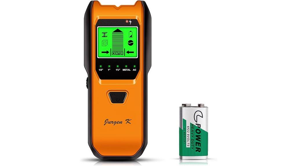 tangerine stud finder scanner
